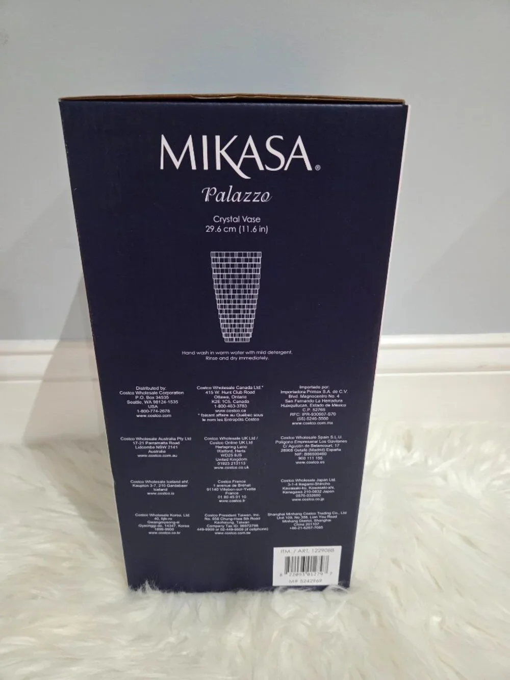 Mikasa Palazzo Crystal Vase